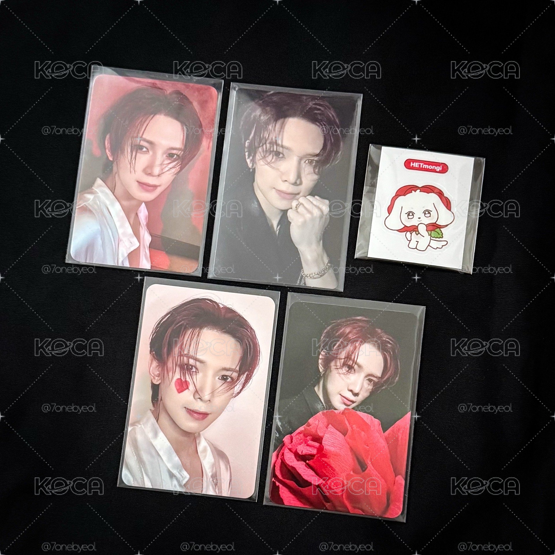 ATEEZ IN YOUR FANTASY 呂尚 特典卡 兩張一組