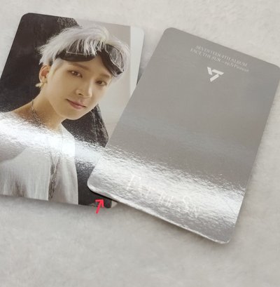 SEVENTEEN 正四 圓佑專卡 護目鏡圓