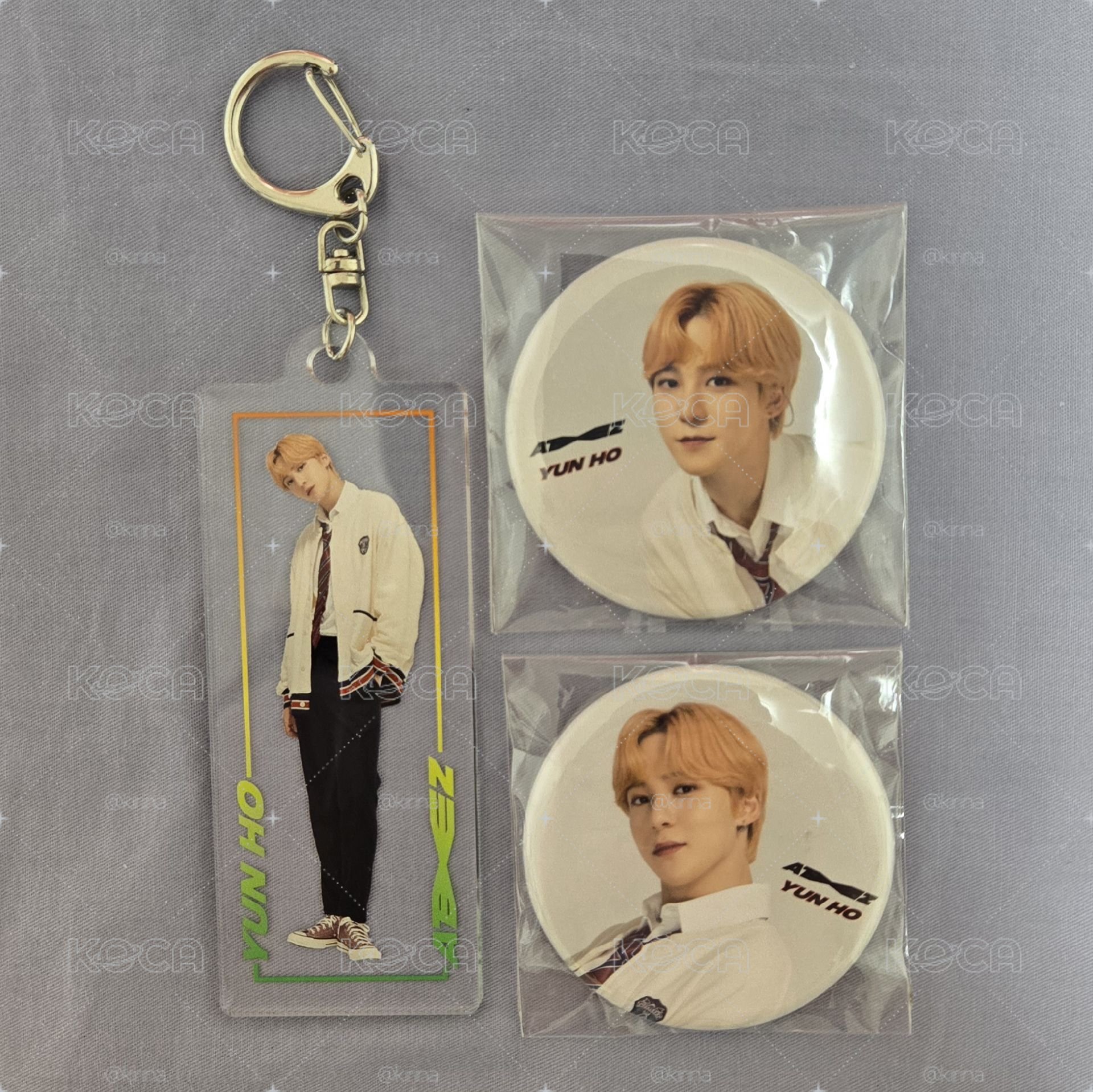 ATEEZ 迷五 日本周邊 丁潤浩 潤浩 胸章 吊飾 pt.1 徽章 盲袋 JAPAN 109 POP UP STORE