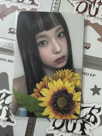 📌NMIXX 仲夏夜 sw 簽售卡 向日葵圭