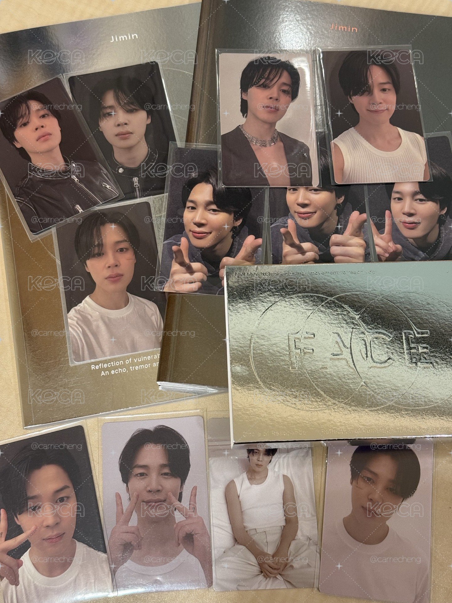 JIMIN FACE專輯三版+小卡