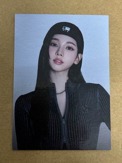 aespa Karina 柚子 代言卡 MLB Karina 柚-