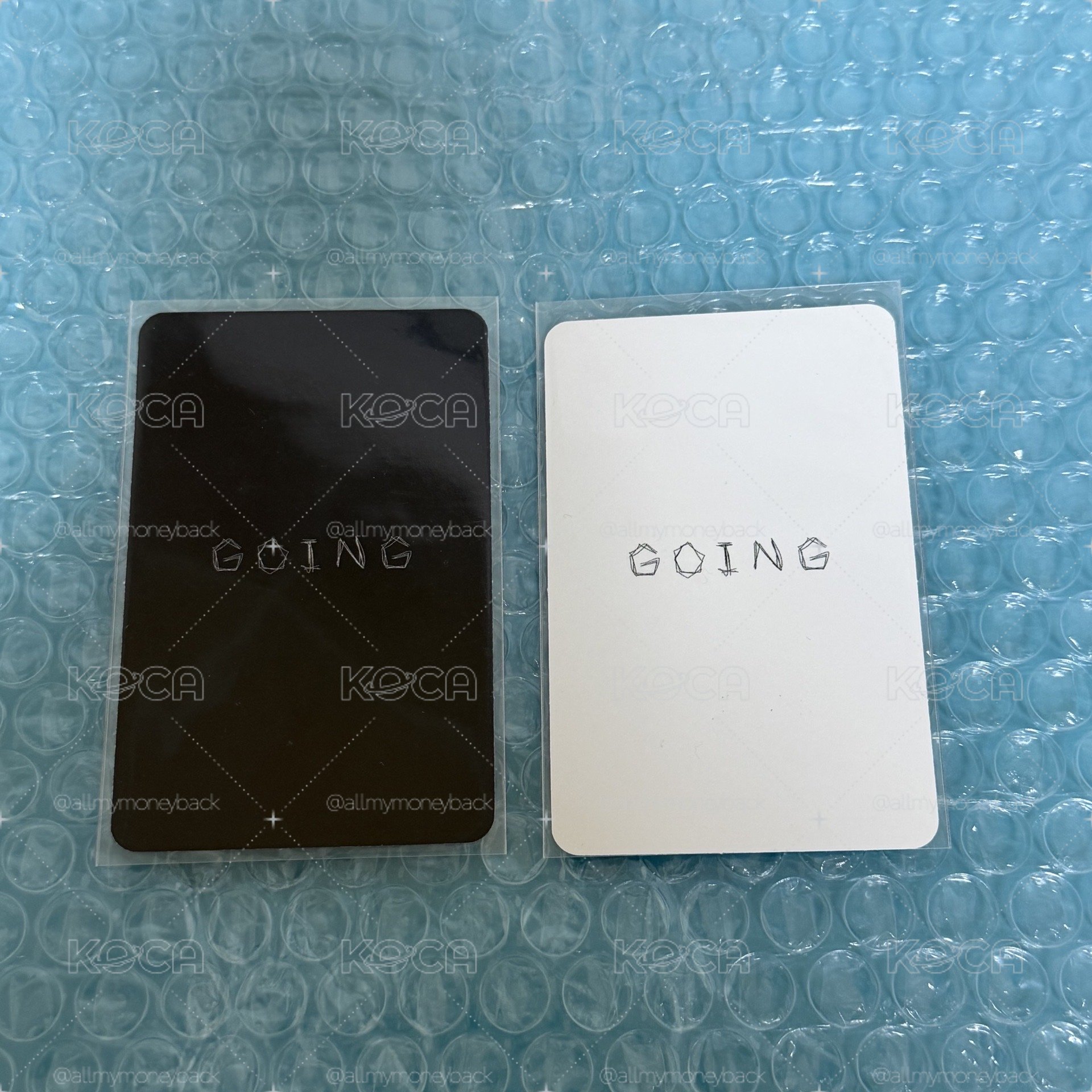 DK going雜誌小卡