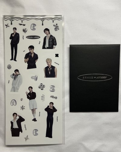 BRMUD ATEEZ小卡+貼紙（不拆）