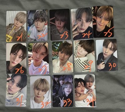 RIIZE EUNSEOK 恩奭小卡 請看內文！