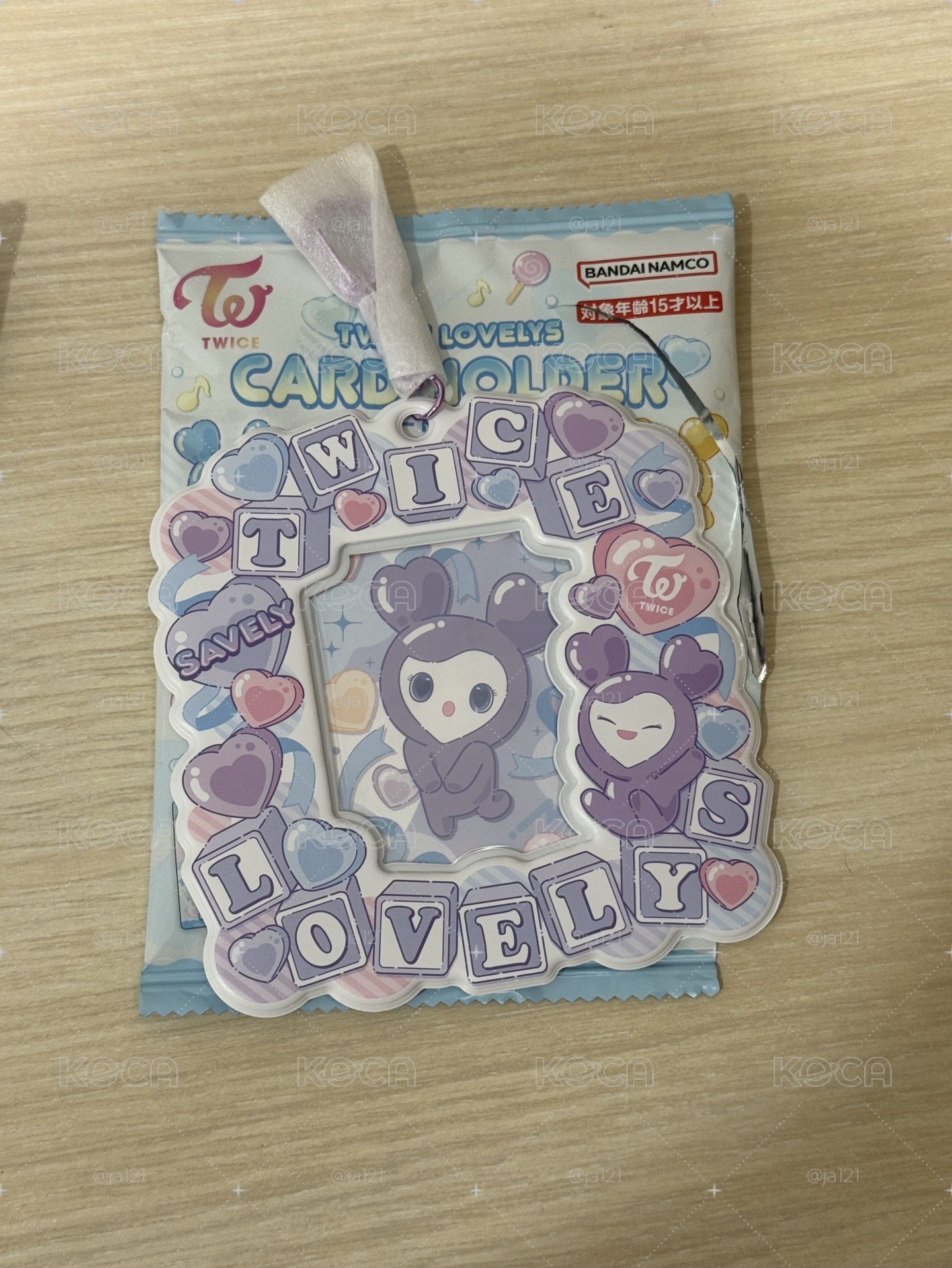 萬代食玩 TWICE LOVELYS SAVELY卡套