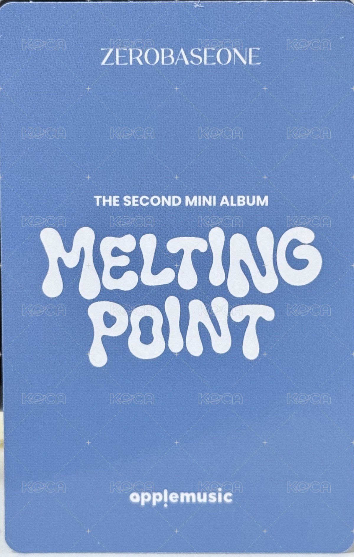 迷二 am 特典卡  背面