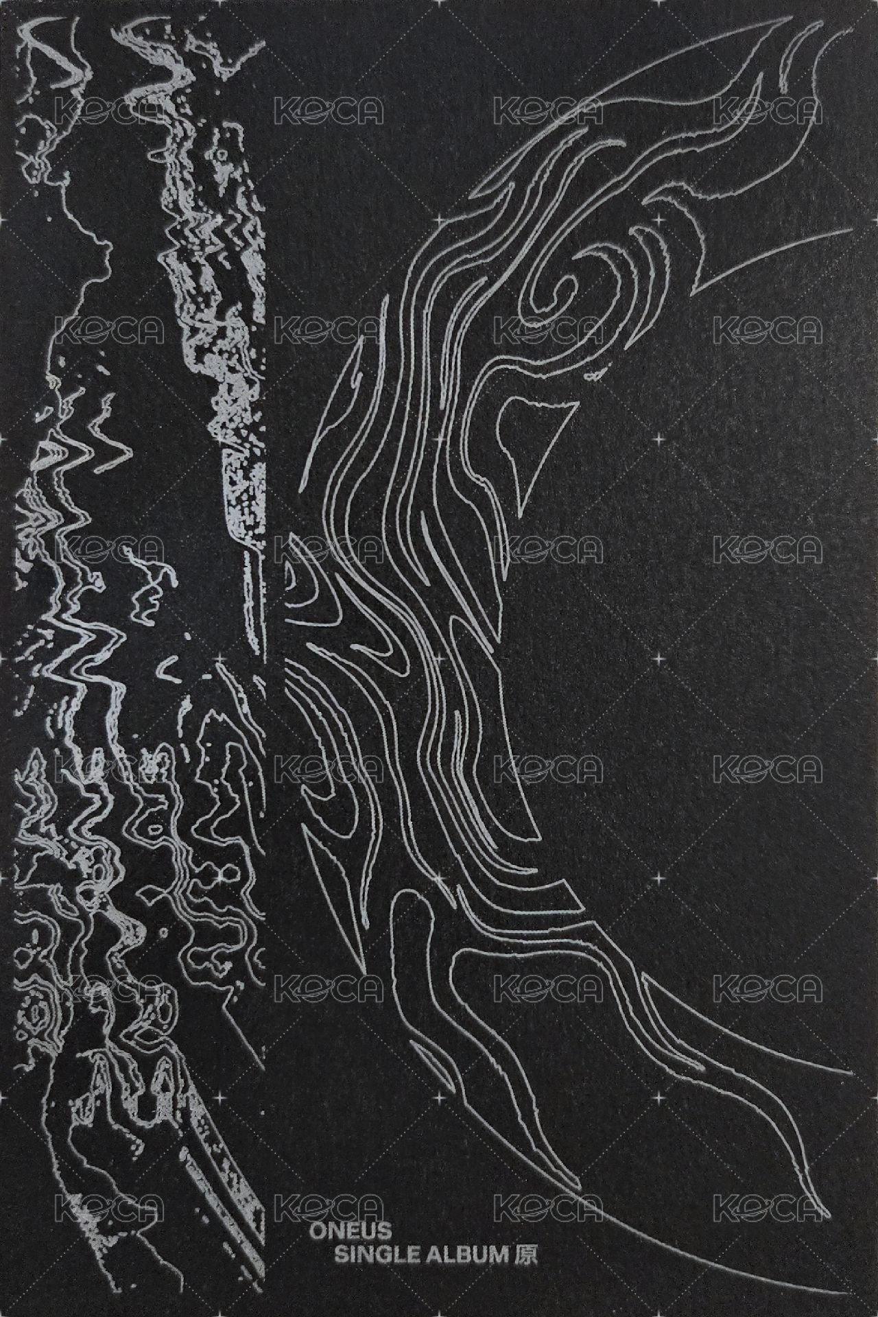 單二 明信片  背面