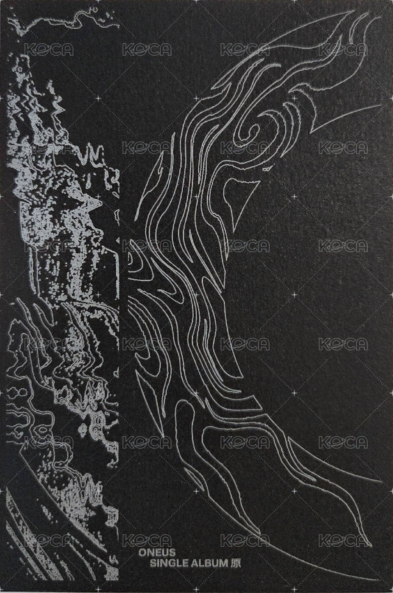 單二 明信片  背面