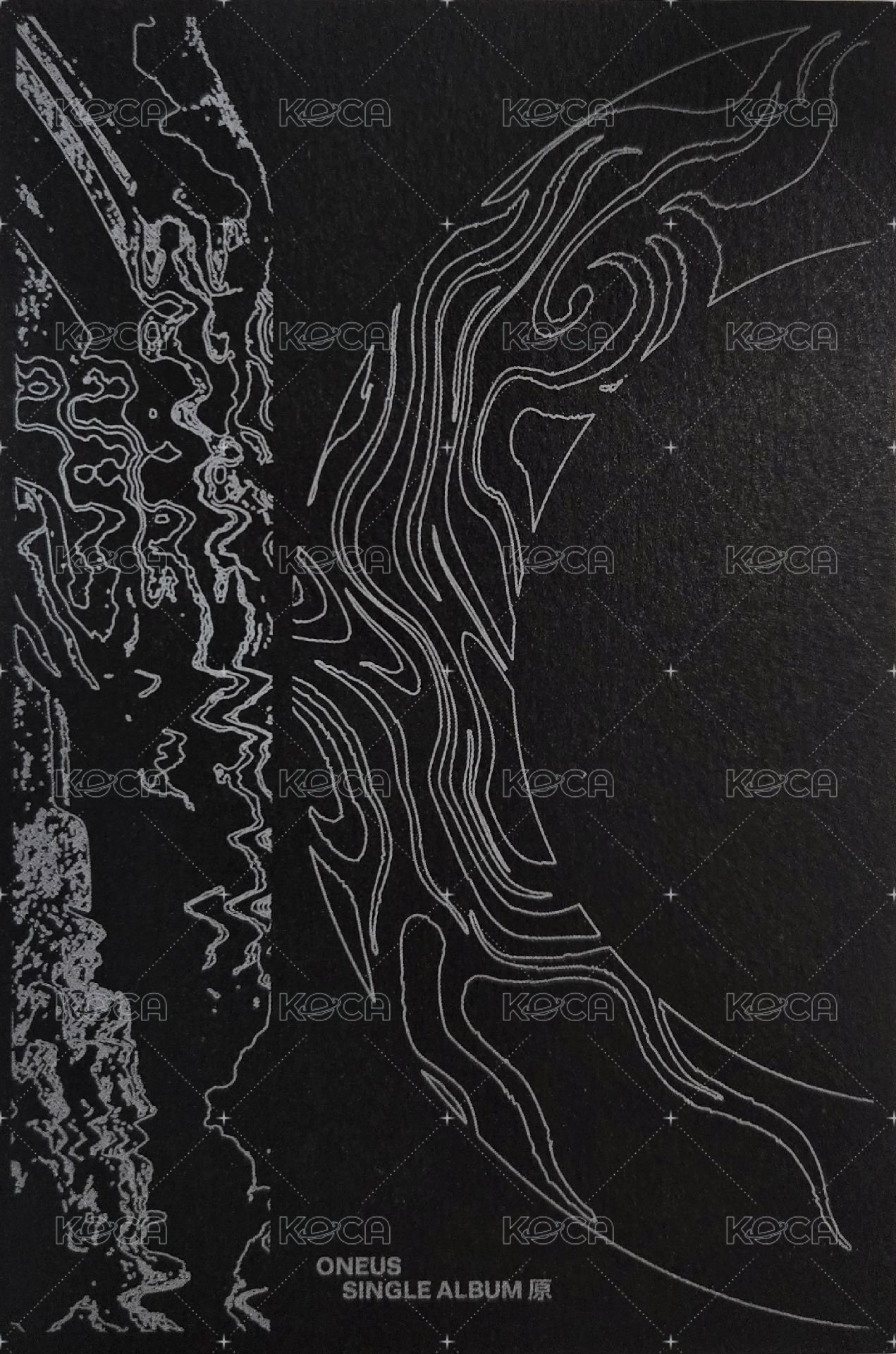 單二 明信片  背面