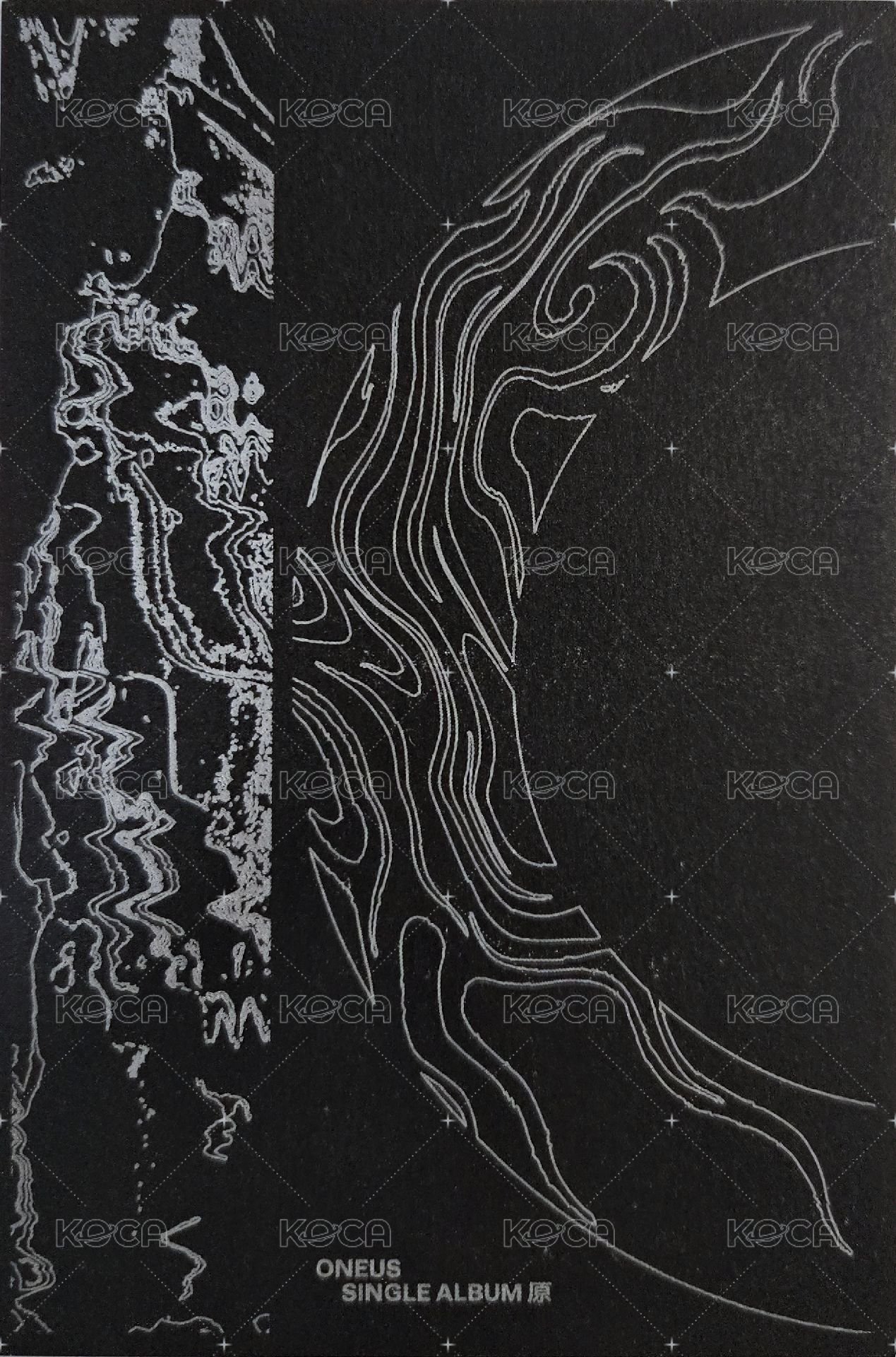 單二 明信片  背面