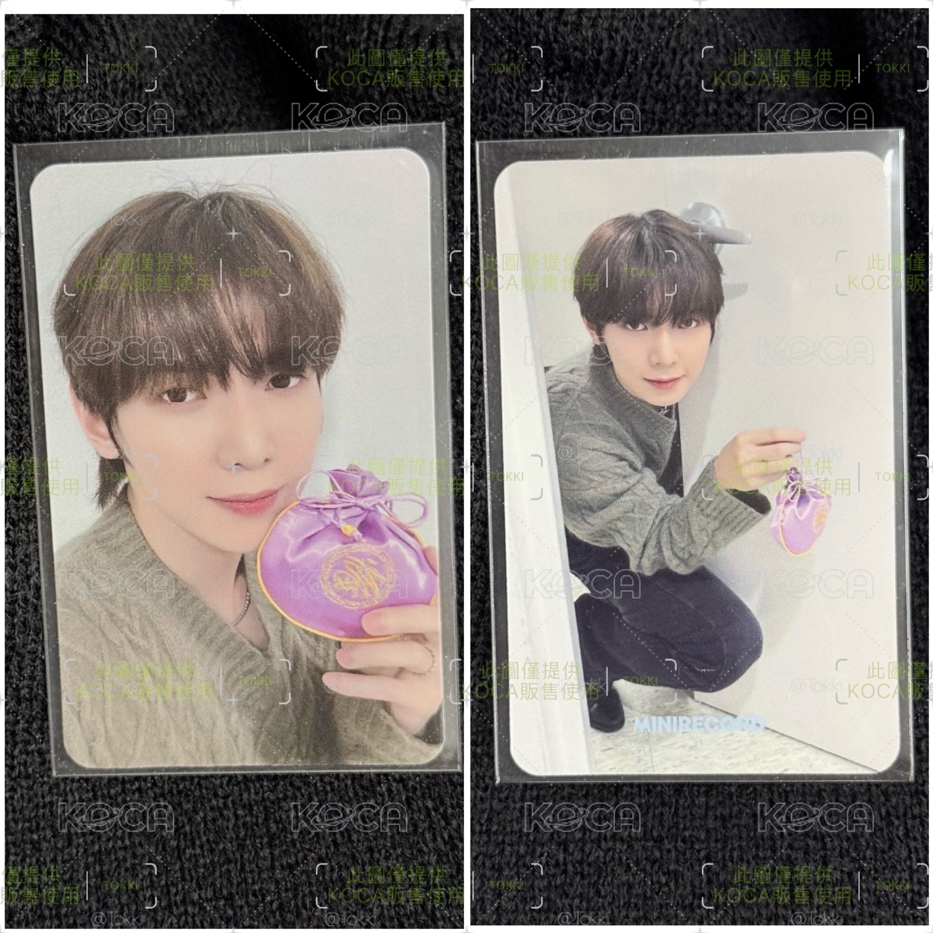 ATEEZ MINIRECORD 簽售卡 雙面卡 呂尚 福袋