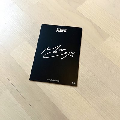 SEVENTEEN - 2025 JAPAN FANMEETING ‘HOLIDAY’ 隨機卡 MINGYU