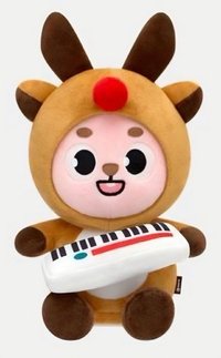 25聖誕控 錄音 娃娃玩偶 