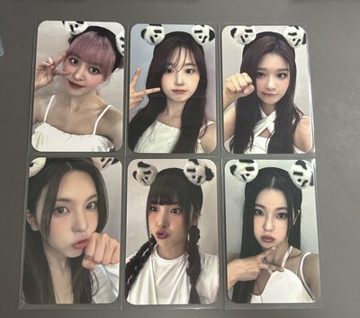 NMIXX 楠藝熊貓髮箍一套