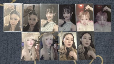 i-dle*《We are》迷你八輯 weverse wvs 預售特典+透卡