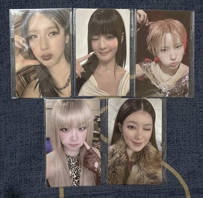 i-dle*《We are》迷你八輯 weverse wvs 簽售卡