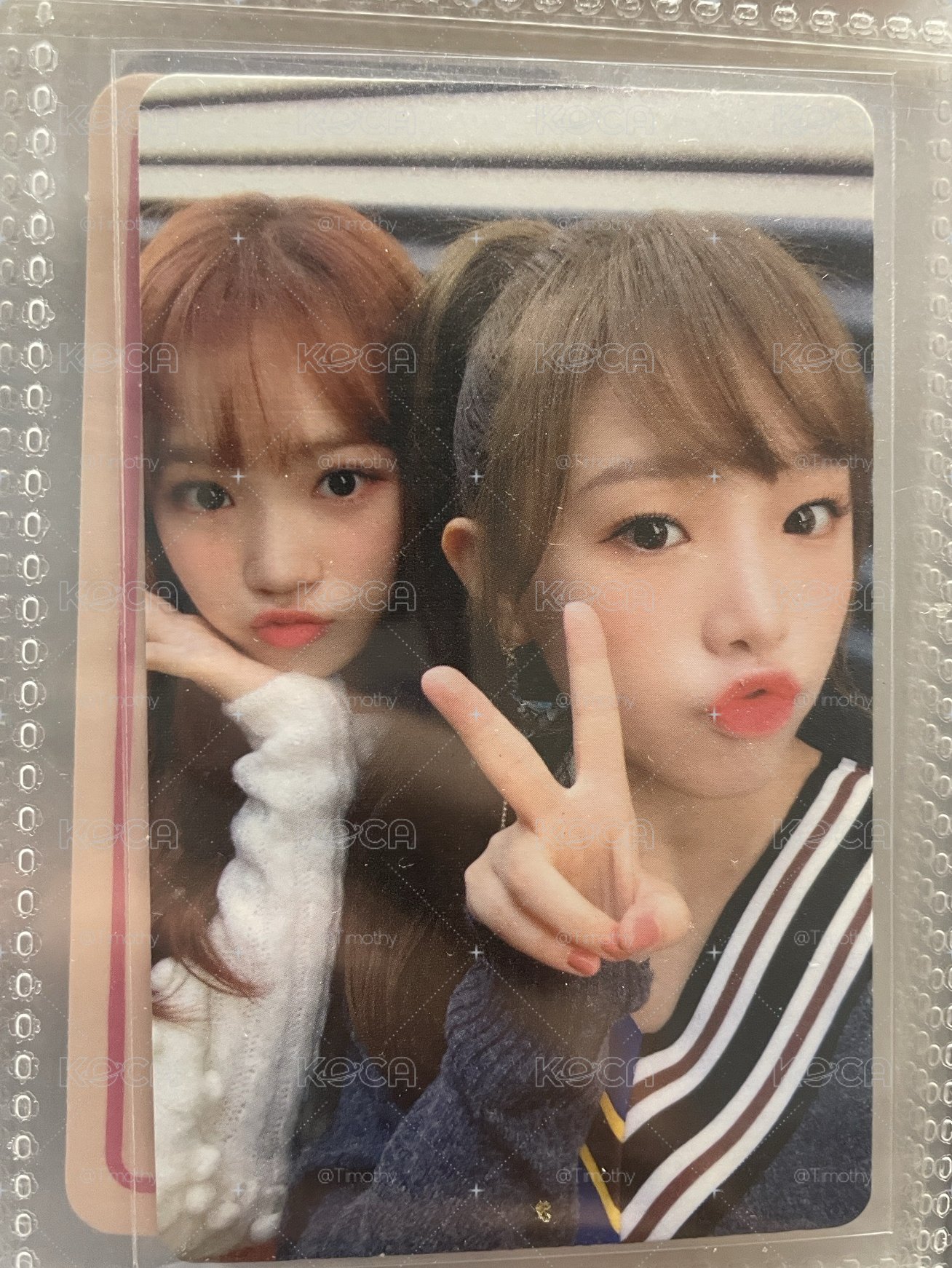 IZ*ONE COLOR*IZ 采源Yena雙人卡