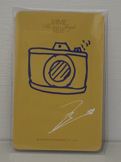 Riize Wonbin 香港簽售卡（直出）