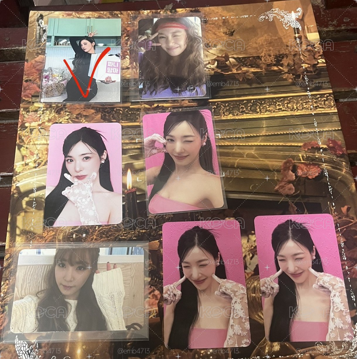 少女時代 Tiffany 小卡