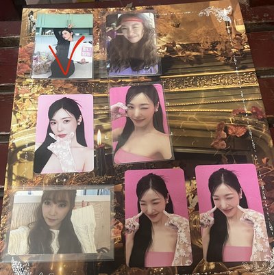 少女時代 Tiffany 小卡