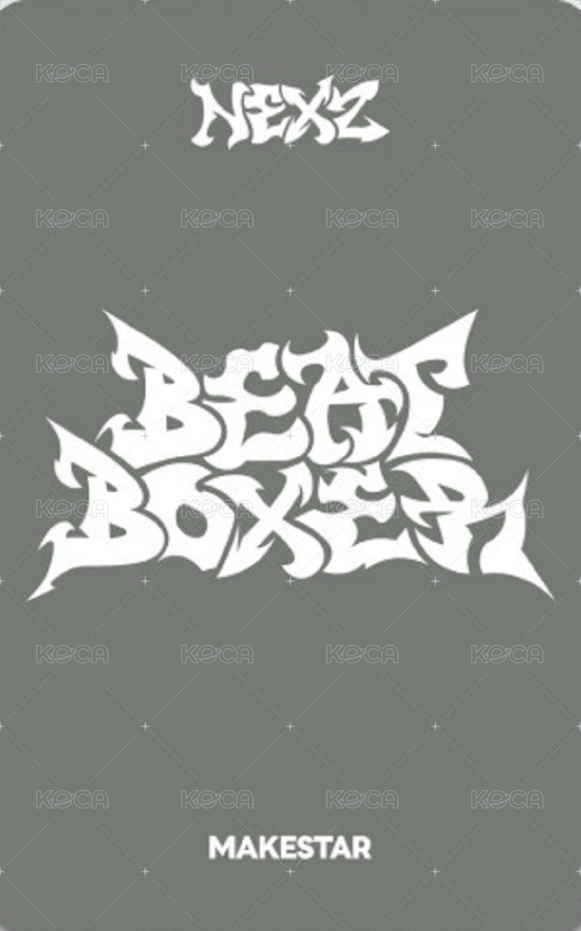 迷三 ms 台北線下3.0 簽名會 簽售卡 鏡面愛心 ver. 背面