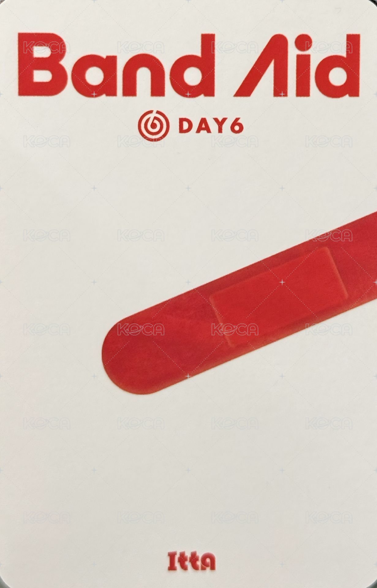 迷九 itta 幸運卡  背面