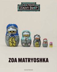 ZO&FRIENDS 俄羅斯娃娃 公仔 