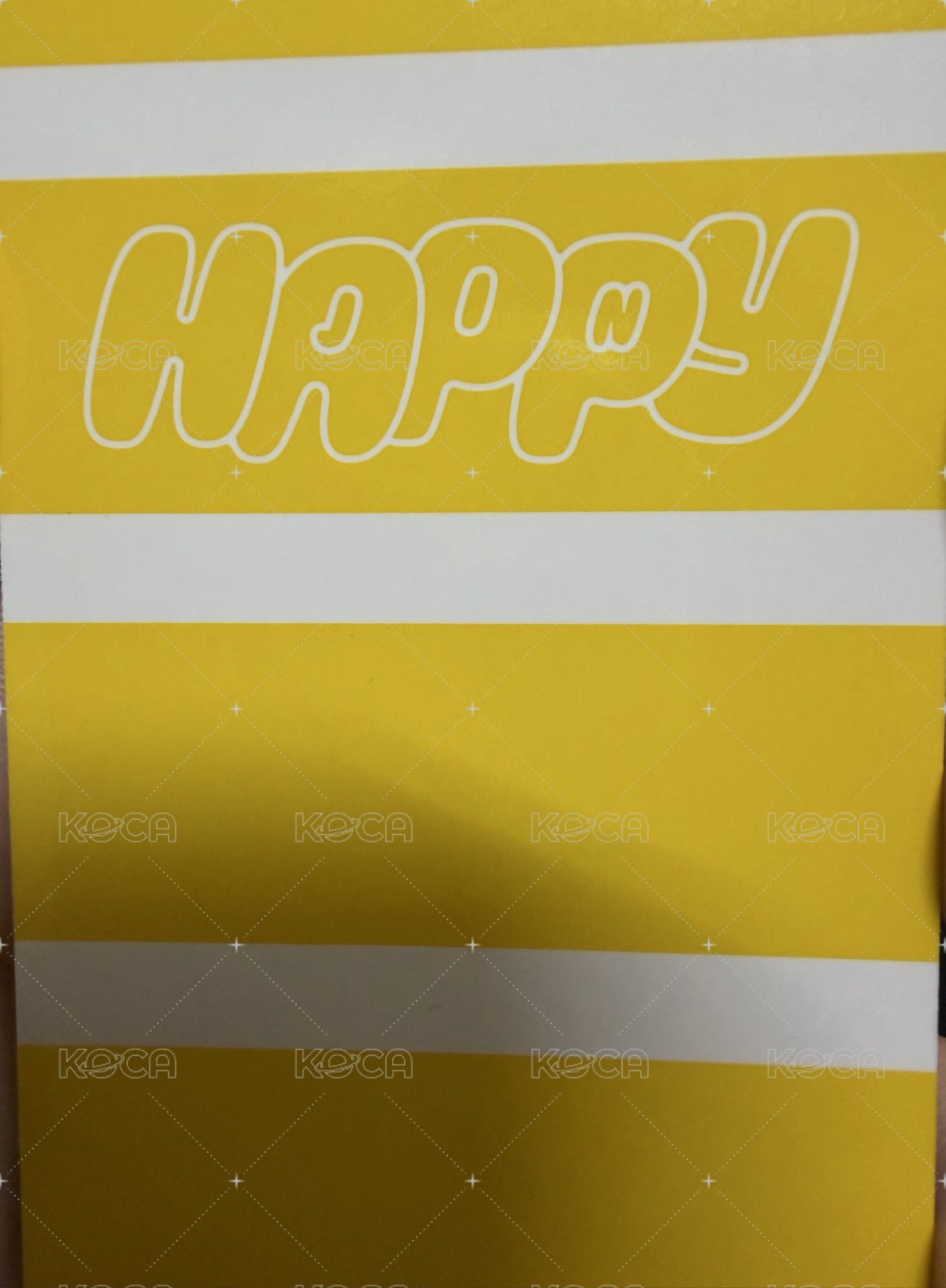 HAPPY target 特典卡  背面