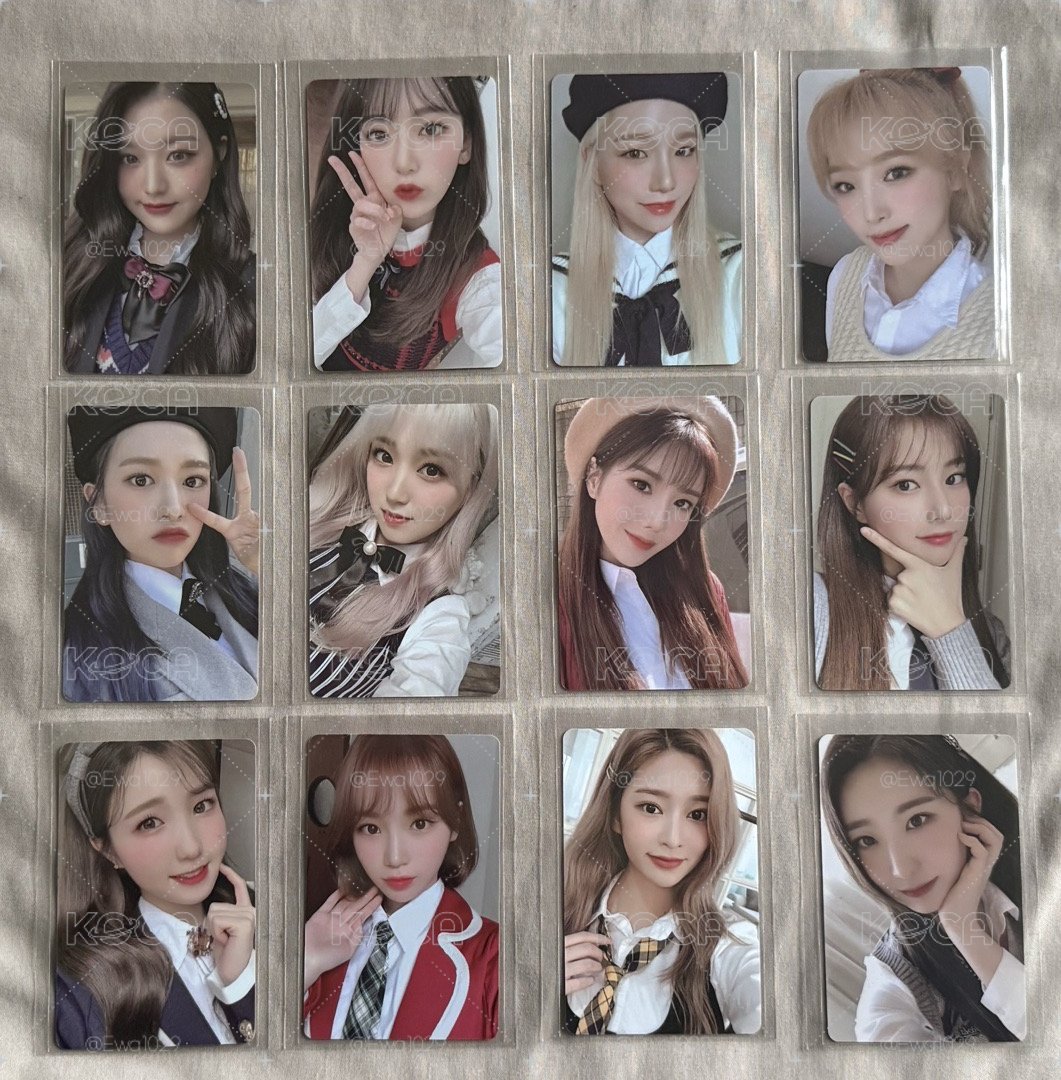 IZONE SECRET DIARY 年曆卡 