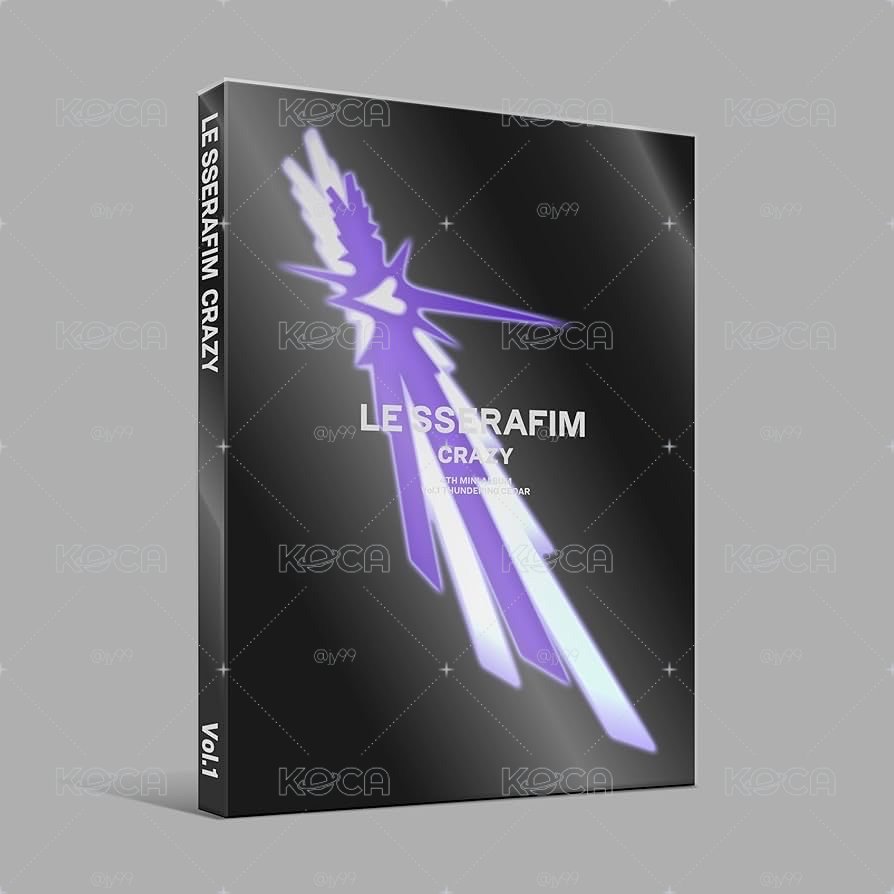 LE SSERAFIM CRAZY 未拆專 空專