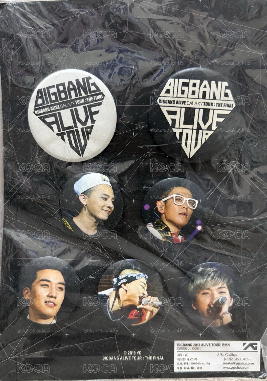 BIGBANG 胸章組