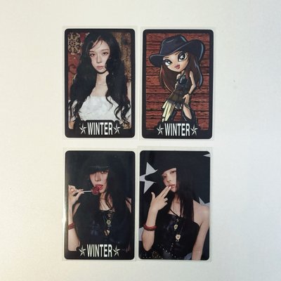 2026年曆 Winter 固配角色卡