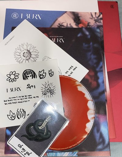 idle 迷四 I BURN 已拆全專（僅缺一小卡）