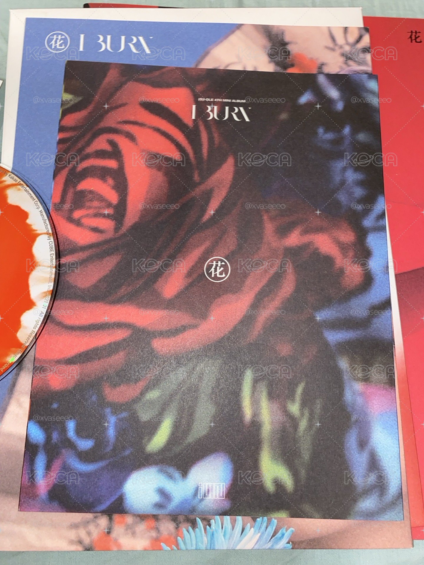 idle 迷四 I BURN 已拆全專（僅缺一小卡）