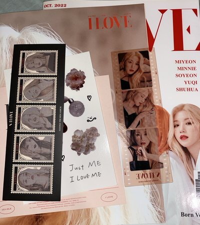 idle 迷五 I LOVE 已拆全專（缺小卡）