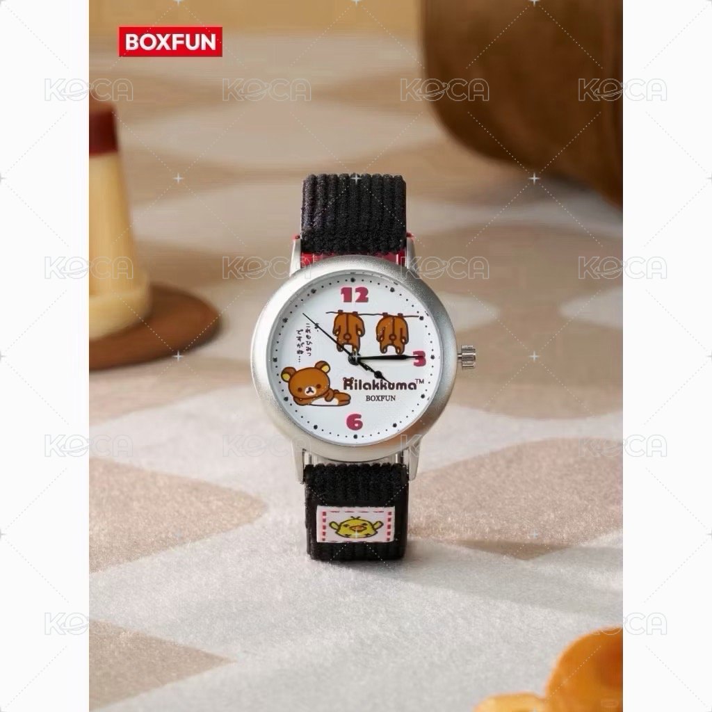 Rilakkuma麥和 x 拉拉熊咕嚕咕嚕系列 輕鬆熊拉拉熊手錶盒玩 盲盒