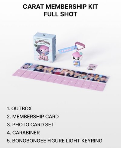 SEVENTEEN CARAT 十期會員禮