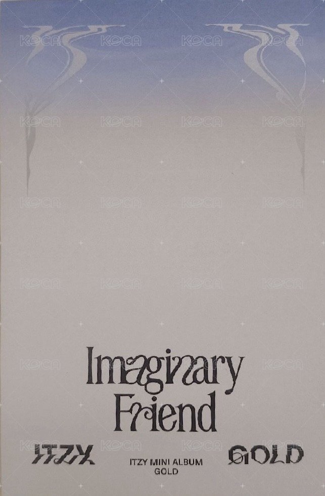 GOLD 特別版 明信片 IMF ver. 背面