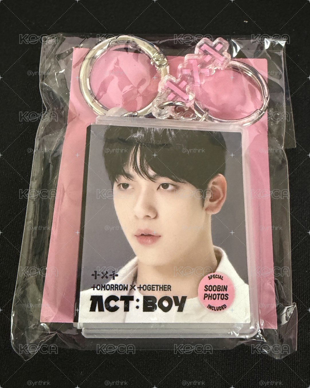 TXT MOA CON 扭蛋 ACT:BOY 秀彬版 TXT DIGITAL CODE re:CAP