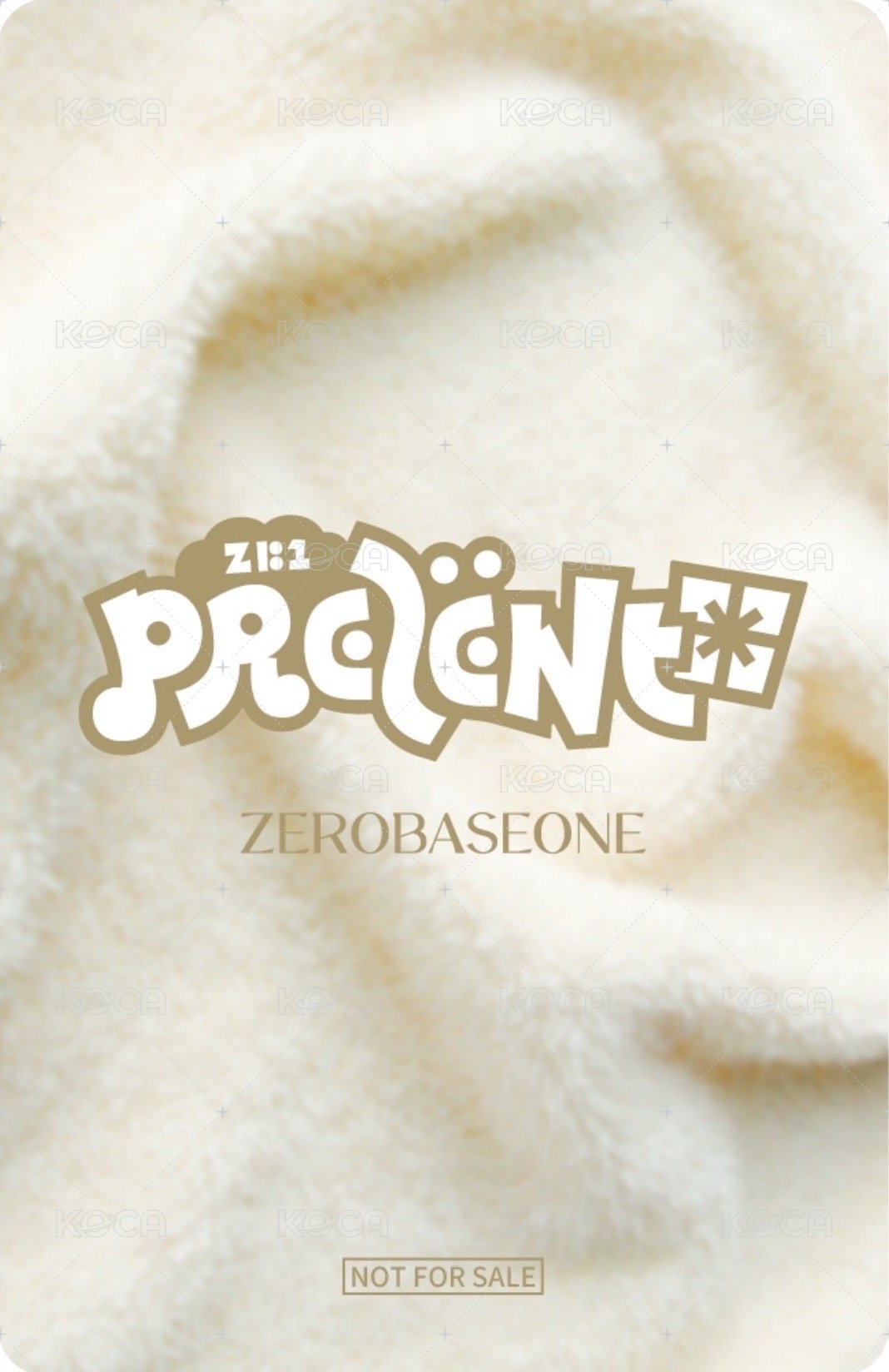 日專PREZENT 拍手會 舊譜 入場卡 / 場限卡 圍巾 背面