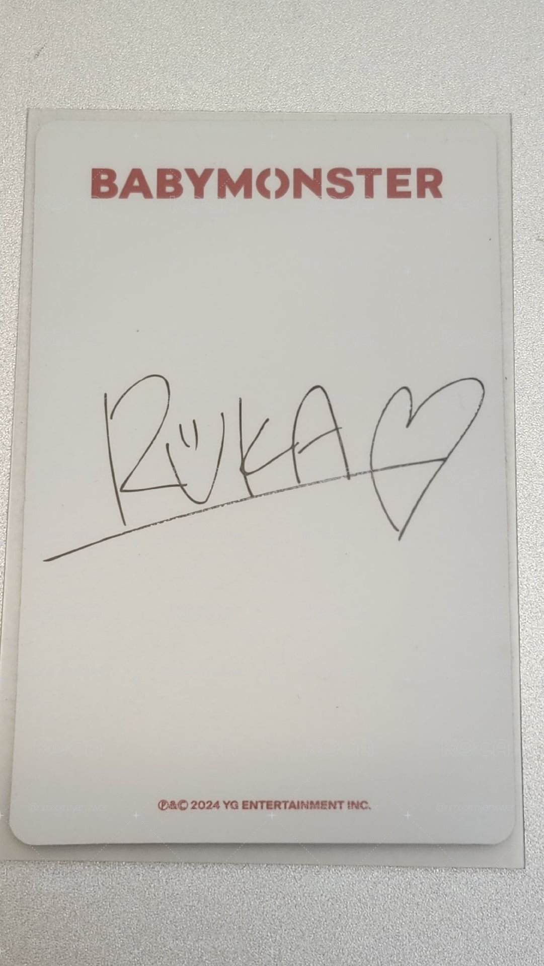 BM RUKA 迷一預售禮
