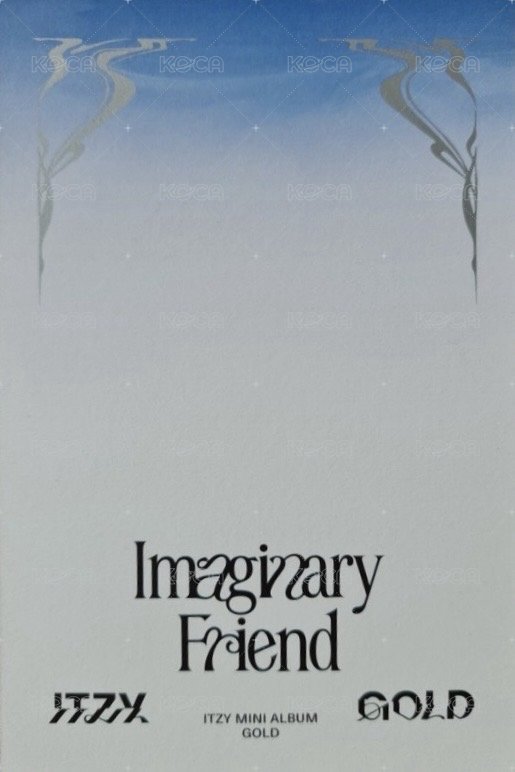 GOLD 特別版 明信片 IMF ver. 背面