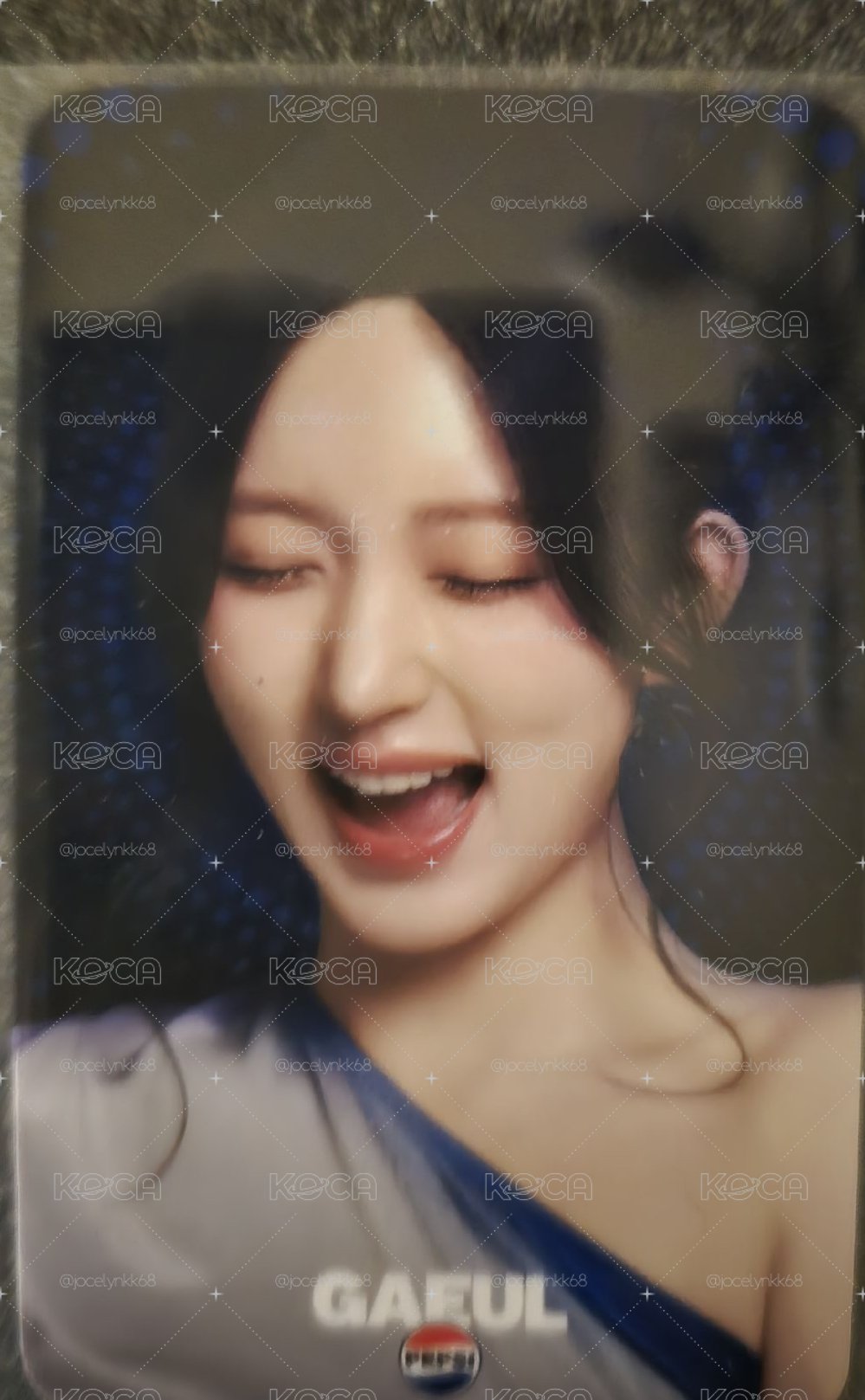 IVE 秋天 Pepsi聯名代言卡