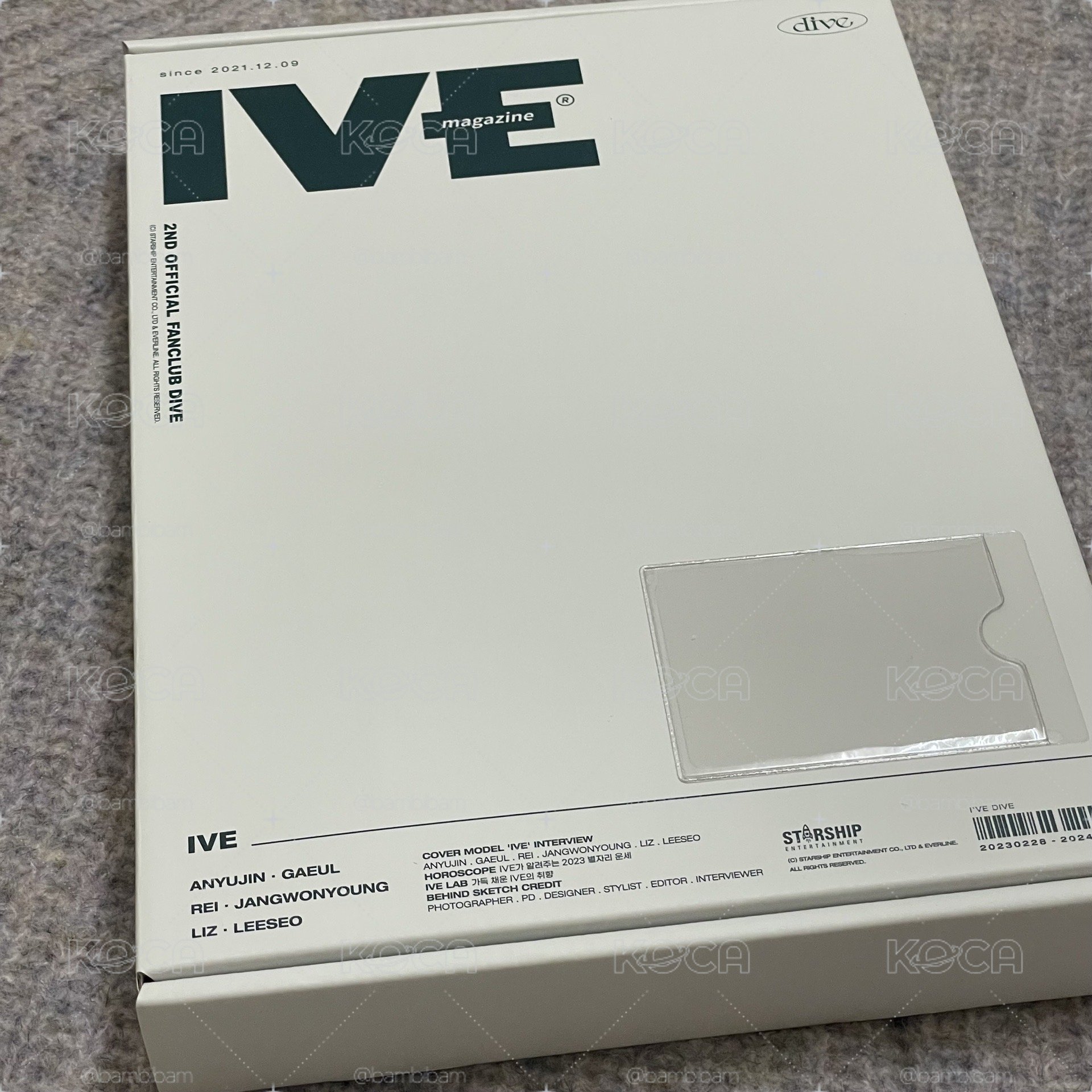IVE 二期會員禮