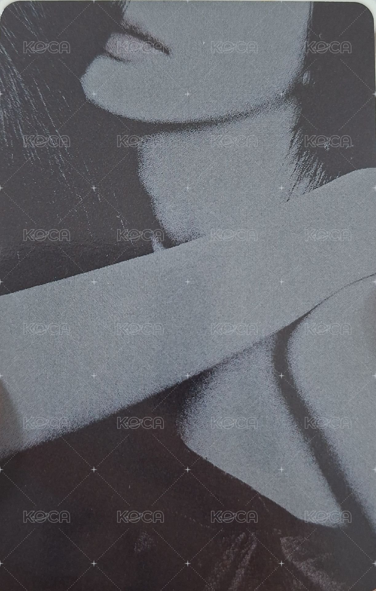 正規一 電子專固配 Chaos ver. 專輯卡  背面