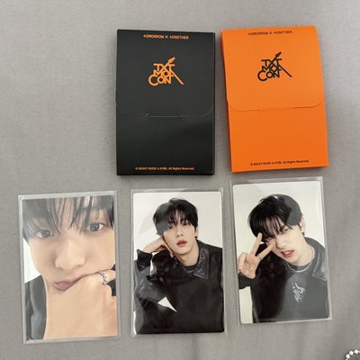 MOA CON 場週卡 外套卡 set 崔秀彬 崔然竣 崔杋圭