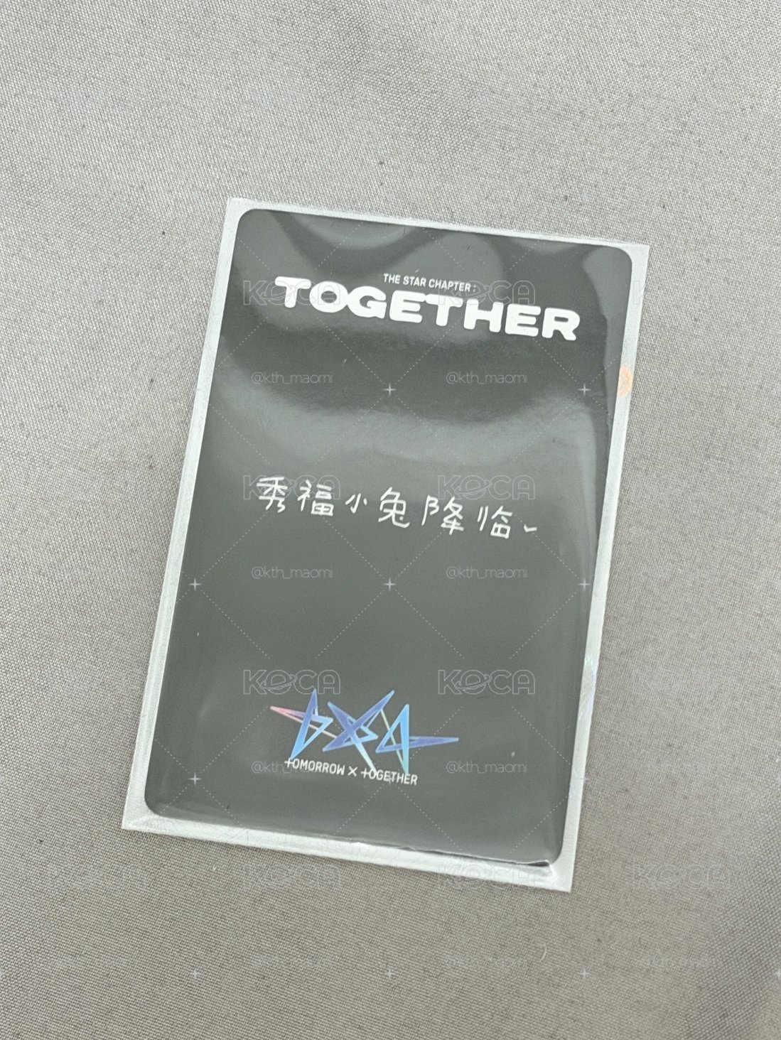 TXT 正規四 yzy 1.0 中背 秀福小兔降臨～ 