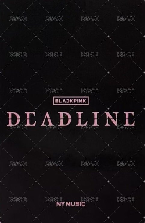 DEADLINE ny 特典卡  背面