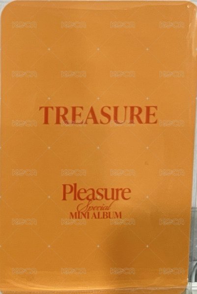 PLEASURE yg 日本A.ver 特典卡  背面